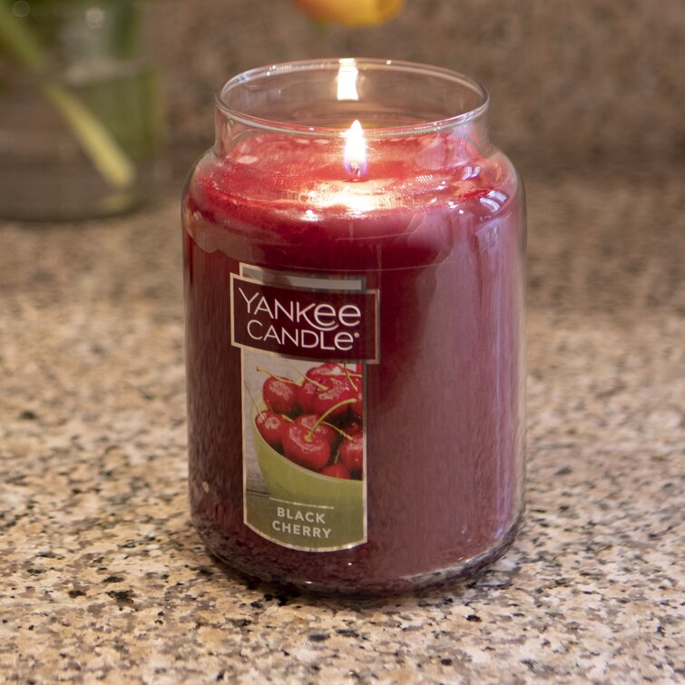 YANKEE CANDLE Black Cherry Scented Jar Candle & Reviews | Wayfair